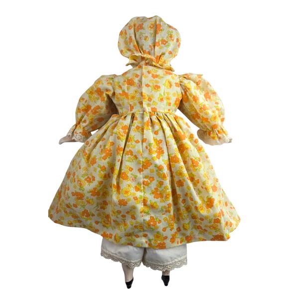 Vintage, 17 Inch Tall, China Head Doll - Picture 7 of 8